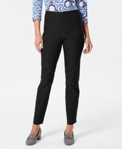 Charter Club Women's Skinny Tummy-Control Pants, Created For Macy's