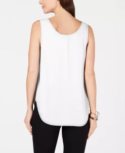 Alfani Women's Sleeveless Scoop-Neck Blouse, Created For Macy's -Anne Klein Sales Store 10746691 fpx