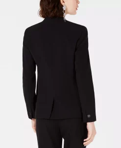 Bar III Women's Collarless Open-Front Blazer, Created For Macy's -Anne Klein Sales Store 11627114 fpx