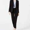 Bar III Women's One-Button Jacket, Straight-Leg Pants & Blouse, Created For Macy's