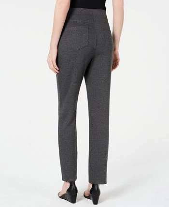 Karen Scott Port Pull-On Straight-Leg Pants, Created For Macy's 2 Karen Scott Port Pull-On Straight-Leg Pants, Created For Macy's - Image 2