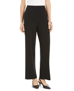 Alfani Women's Wide-Leg Pull-On Pants, Created For Macy's