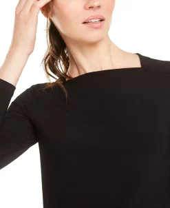 Anne Klein 3/4-Sleeve Top -Anne Klein Sales Store 14384746 fpx