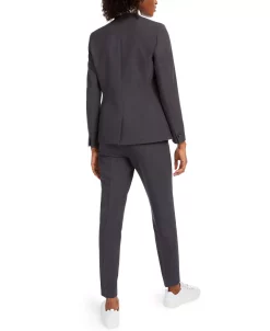 Bar III Women's Collarless Open-Front Blazer, Created For Macy's -Anne Klein Sales Store 14601177 fpx