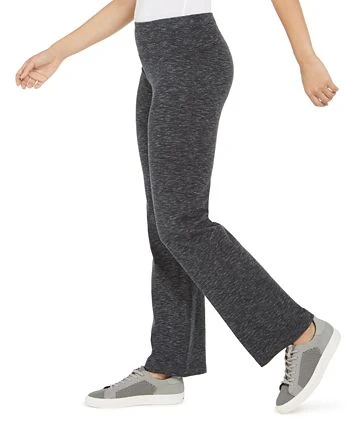 ID Ideology Women's Essentials Flex Stretch Bootcut Yoga Full Length Pants, Created For Macy's 3 ID Ideology Women's Essentials Flex Stretch Bootcut Yoga Full Length Pants, Created For Macy's - Image 3