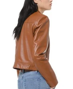 Michael Kors Leather Moto Jacket, Regular & Petite Sizes -Anne Klein Sales Store 14884598 fpx