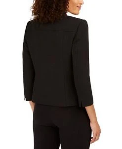 Anne Klein Star-Collar Open-Front Blazer -Anne Klein Sales Store 15605149 fpx
