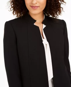 Anne Klein Star-Collar Open-Front Blazer -Anne Klein Sales Store 15605150 fpx