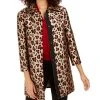 Anne Klein Mal-Print Trapeze Topper Jacket