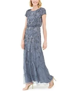 Adrianna Papell Beaded Gown -Anne Klein Sales Store 16339252 fpx