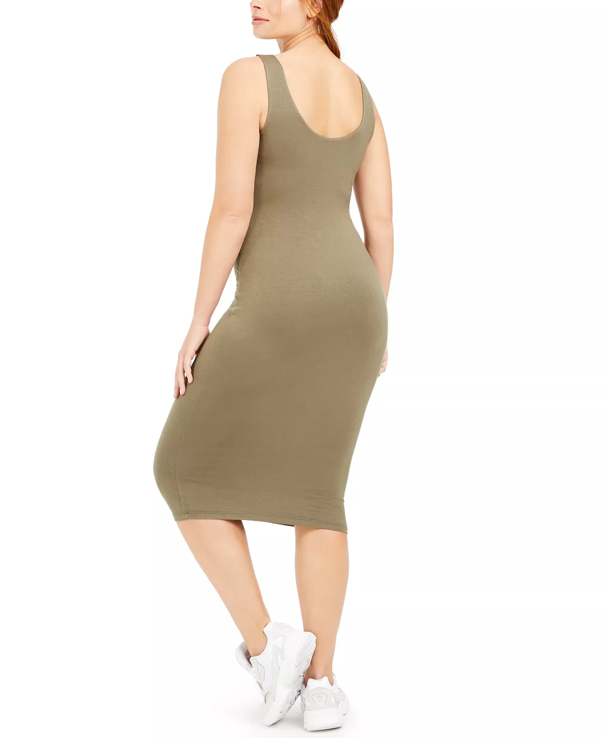 Bar III Odycon Scoop-Neck Midi Dress, Created For Macy's 6 Bar III Odycon Scoop-Neck Midi Dress, Created For Macy's - Image 6