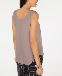 Alfani Women's Sleeveless Scoop-Neck Blouse, Created For Macy's -Anne Klein Sales Store 16400496 fpx