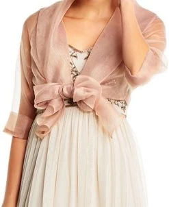 Adrianna Papell Organza Wrap Jacket -Anne Klein Sales Store 16476769 fpx