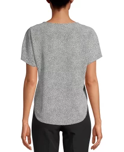 Anne Klein Mini-Dot Blouse -Anne Klein Sales Store 16530056 fpx