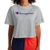 Champion Women's Logo Cropped T-Shirt