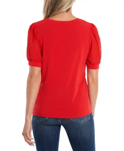 CeCe Puff-Sleeve Top -Anne Klein Sales Store 17581270 fpx