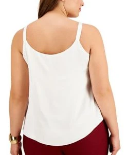 Bar III Trendy Plus Size Camisole, Created For Macy's -Anne Klein Sales Store 17949068 fpx