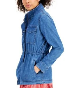 Style & Co Hambray Twill Jacket, Created For Macy's -Anne Klein Sales Store 18131043 fpx