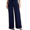 Charter Club Women's Wide-Leg Sailor Pants, Created For Macy's