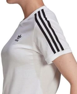 ADIDAS Women's Cotton 3 Stripes T-Shirt, XS-4X 17 ADIDAS Women's Cotton 3 Stripes T-Shirt, XS-4X -Anne Klein Sales Store 18514618 fpx