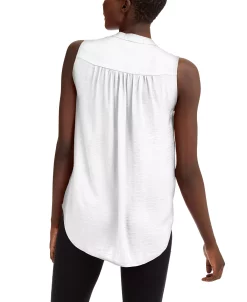 Alfani Women's Satin V-Neck Tank Top, Created For Macy's -Anne Klein Sales Store 18551496 fpx