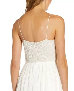 Adrianna Papell Beaded-Top Gown 8 Adrianna Papell Beaded-Top Gown -Anne Klein Sales Store 18551839 fpx