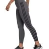 ADIDAS Women's 3-Stripe Workout 7/8 Length Leggings