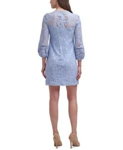 Vince Camuto Lace Shift Dress -Anne Klein Sales Store 18783785 fpx