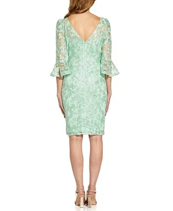 Adrianna Papell Rosie Lace Sheath Dress 2 Adrianna Papell Rosie Lace Sheath Dress - Image 2