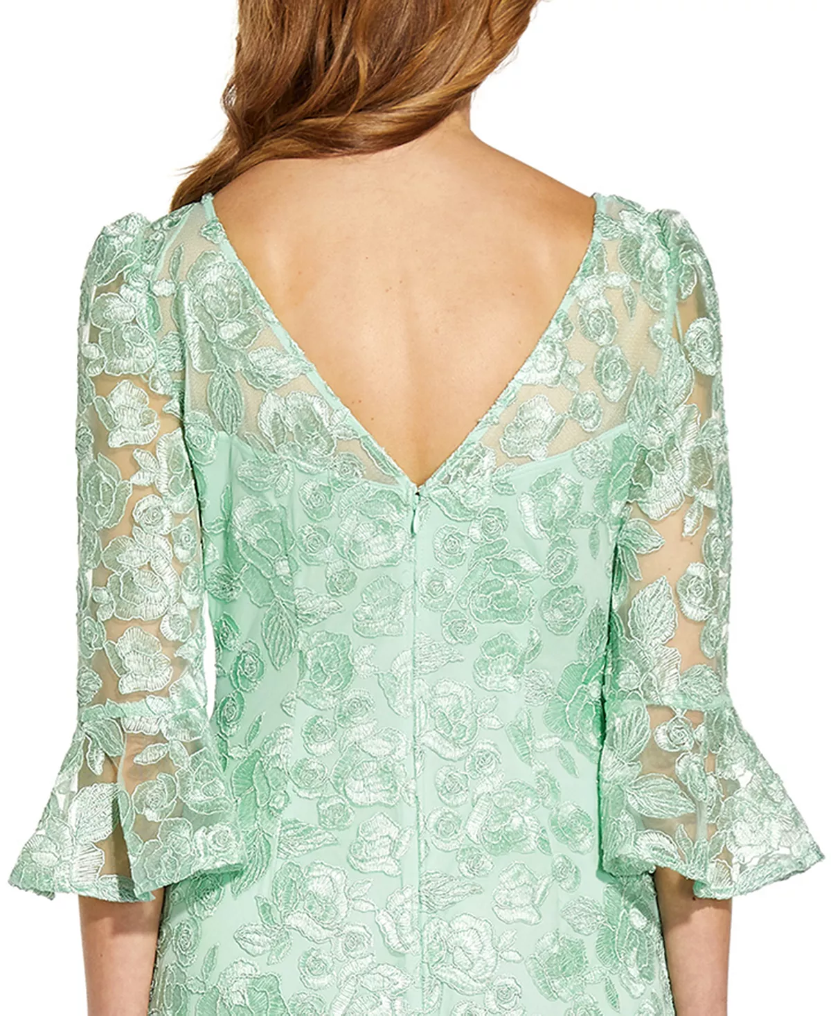 Adrianna Papell Rosie Lace Sheath Dress 4 Adrianna Papell Rosie Lace Sheath Dress - Image 4