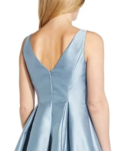 Adrianna Papell Boat-Neck A-Line Dress -Anne Klein Sales Store 18837240 fpx