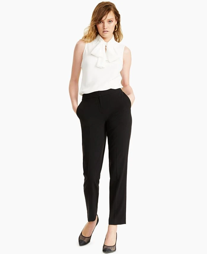 Bar III Women's Straight-Leg Dress Pants, Created For Macy's 1 Bar III Women's Straight-Leg Dress Pants, Created For Macy's