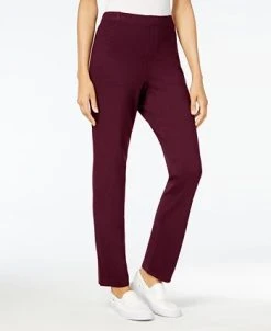 Karen Scott Port Pull-On Comfort Pants, Created For Macy's -Anne Klein Sales Store 19074462 fpx