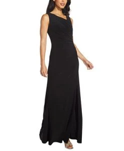 Adrianna Papell Embellished-Back Asymmetrical Gown -Anne Klein Sales Store 19271928 fpx