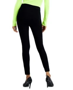 Bar III Faux-Leather-Patch Leggings, Created For Macy's -Anne Klein Sales Store 19284117 fpx