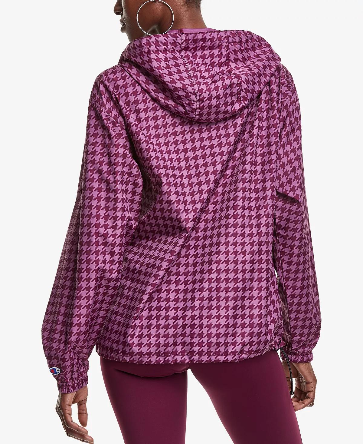 Champion Women's Packable Half-Zip Windbreaker 4 Champion Women's Packable Half-Zip Windbreaker - Image 4