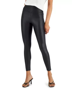 INC International Concepts Shine Compression Legging, Created For Macy's