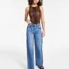 Bar III Snakeskin-Print Sleeveless Bodysuit, Created For Macy's