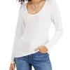 INC International Concepts Women's Scoop-Neck Top, Created For Macy's