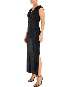 Connected Drape-Neck Maxi Dress -Anne Klein Sales Store 19372018 fpx