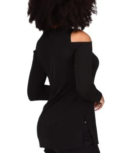 Michael Kors Cold-Shoulder Top, Regular & Petite 9 Michael Kors Cold-Shoulder Top, Regular & Petite -Anne Klein Sales Store 19443310 fpx