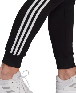 ADIDAS Women's 3-Stripe Cotton Fleece Sweatpant Jogger -Anne Klein Sales Store 19456301 fpx