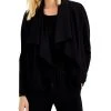 Anne Klein Serenity Drape-Front Jacket