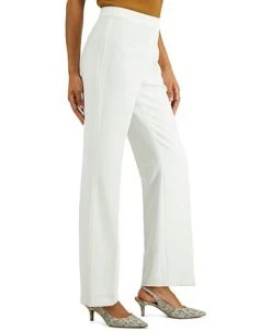 Kasper Straight-Leg Modern Crepe Dress Pants -Anne Klein Sales Store 19533221 fpx