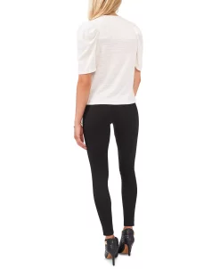 Vince Camuto Wide-Waistband Ponté-Knit Leggings -Anne Klein Sales Store 19547629 fpx