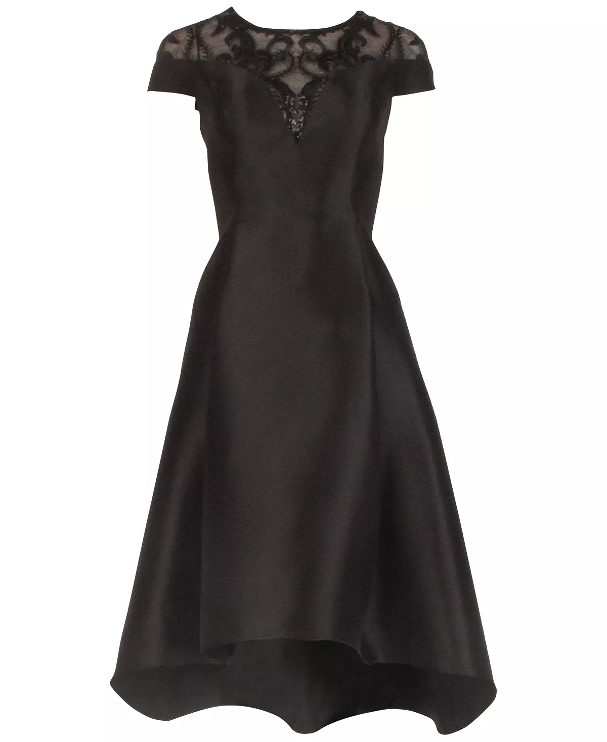 Adrianna Papell Crewneck Fit & Flare Dress 1 Adrianna Papell Crewneck Fit & Flare Dress