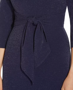 Adrianna Papell Tie-Front Sheath Dress -Anne Klein Sales Store 19601686 fpx