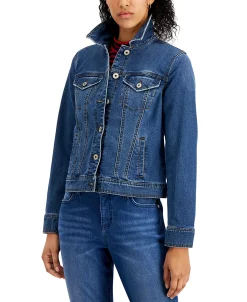 Style & Co Assic Denim Jacket, Created For Macy's -Anne Klein Sales Store 19649863 fpx