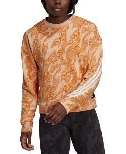 ADIDAS Women's Future Icons Animal-Print Sweatshirt