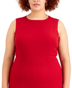 Kasper Plus Size Sheath Dress 6 Kasper Plus Size Sheath Dress -Anne Klein Sales Store 19885873 fpx